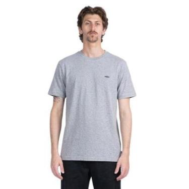 Imagem de Camiseta Rip Curl Classic Surf Cinza Mescla Masculina-Masculino