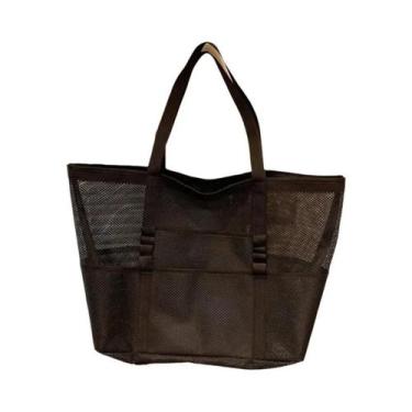 Imagem de Bolsa De Lona Leve E De Grande Capacidade Para Praia, Deslocamento E C