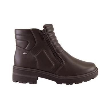 Imagem de Bota Feminina Dakota Coturno Tratorado com Ziper Original G9563, 39, M