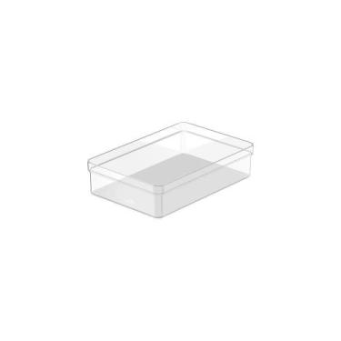 Imagem de Organizador de Gavetas Clear em Poliestireno BPA Free para Ambientes N