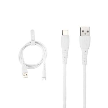 Imagem de Cabo Usb Para Usb C Tipo C Ca-127c 1m Branco Maketech