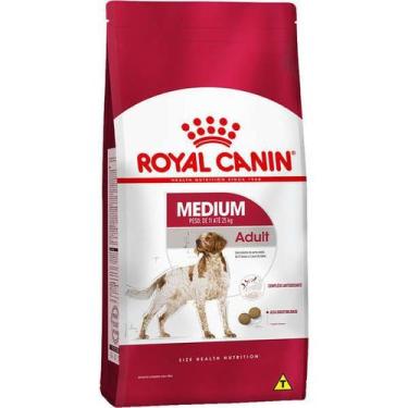 Imagem de Ração Royal Canin Medium Adult para Cães Adultos de Raças Médias, 15 k