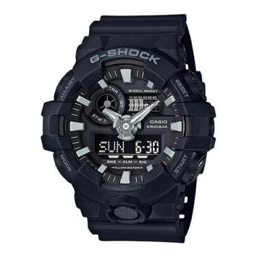 Imagem de Relógio Casio G-Shock Masculino Anadigi Preto GA-700-1BDR