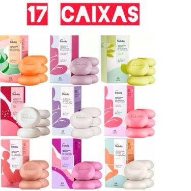 Imagem de kit 17 Caixa De Sabonetes Natura Todo Dia