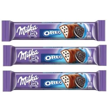 Imagem de Milka & Oreo Chocolate Original Importado 37g - 3 Un