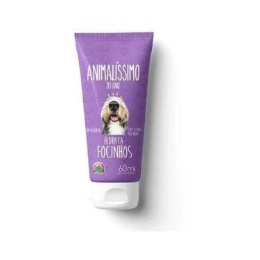 Imagem de Creme Hidratante De Focinhos Hidrata Cães Gato 60 Ml - Animalíssimo