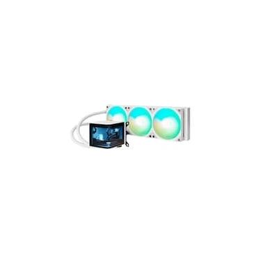 Imagem de Water cooler Tryx Panorama AIO, ARGB, 360mm, Branco - L-P360A-AS3M-G1W