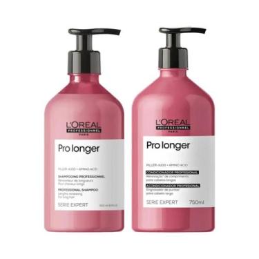Imagem de Kit Pro Longer L'Oréal Shampoo 750ml + Condicionador 750ml - L'Oréal P
