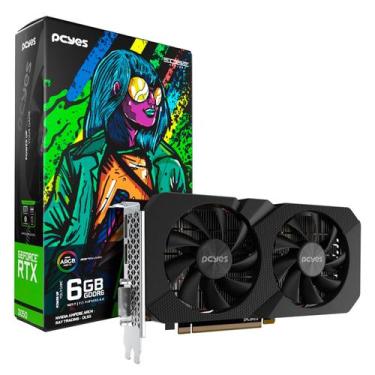 Imagem de Placa de Vídeo PCYes Nvidia GeForce RTX3050 Projeto Edge, 6GB GDDR6, 9