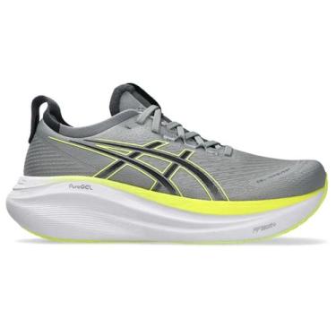 Imagem de Tênis Asics Gel-Nimbus 27 Masculino, 38, Cinza, Preto