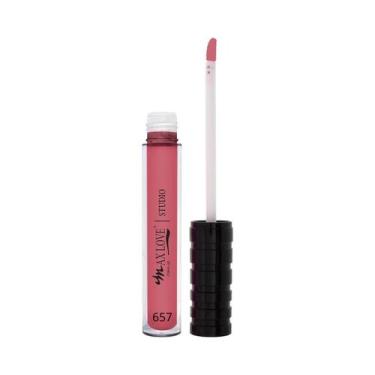 Imagem de Batom Líquido 30 Horas Max Love Matte Nude 4ml Com Ácido Hialurônico V