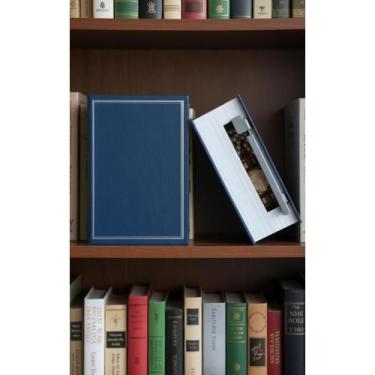 Imagem de Cofre Livro Dicionário Azul 17x17x10cm: Segredo Discreto - Congratulat