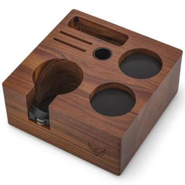 Imagem de Espresso Tamper Station KNODOS 58mm Walnut V3