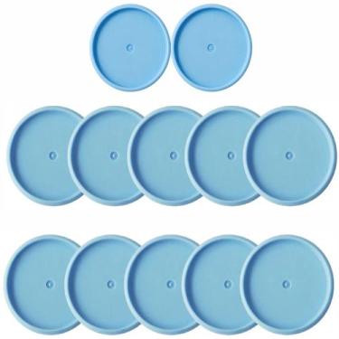 Imagem de Kit Disco Inteligente Azul Bebê 24mm p/ Caderno Cassmar 120un
