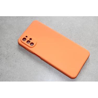 Imagem de Capa Protetora em Silicone Premium para Novo Motorola Moto G22 - Laranja