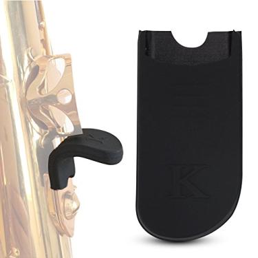 Imagem de Descanso de polegar para saxofone, 2 peças de almofadas confortáveis de borracha para descanso de dedo para saxofone Soprano Alto Tenor Sax Sax Almofada de descanso de polegar