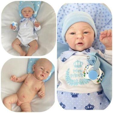 Boneca Bebe Reborn Menino Príncipe Davi Promoção