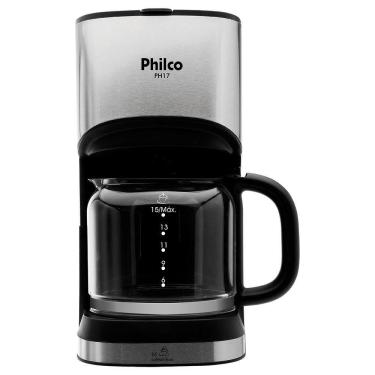 Imagem de Cafeteira Elétrica Philco PH17, 15 xícaras, Preta - 110V