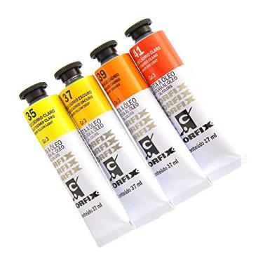 Imagem de Tinta Óleo Corfix 37 ml 039 - Alaranjado de Cádmio