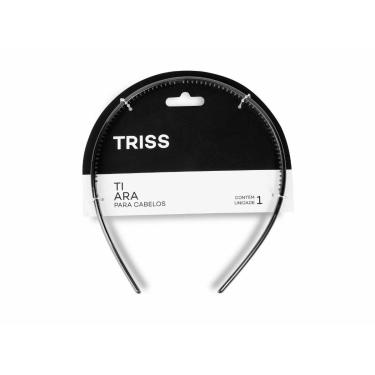 Imagem de Tiara de Plástico Triss/Needs Cor Preta com 1 Unidade 1 Unidade