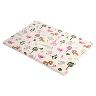 Imagem de Trocador para Cômoda 100% Algodão Girafa Pink
