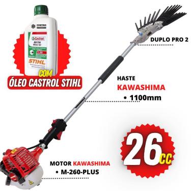 Imagem de Derriçadeira de Café Kawashima Com Braço de 1100mm e Mãozinha de Garra Dupla Com Transm...