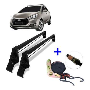 Imagem de Rack De Teto Hb20 Hatch 2012 A 2019 Vhip + Cinta Catraca