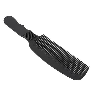 Imagem de Pente para pentear, dente arredondado, óleo durável, pente de cabelo, dente largo para casa de banho (preto)