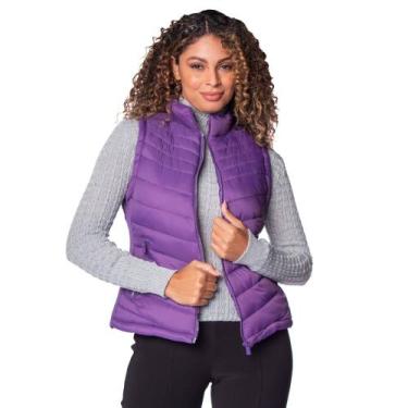 Imagem de Colete Puffer Feminino Sea Surf Roxo