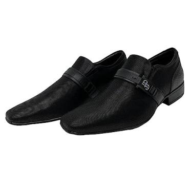 Imagem de SAPATO SOCIAL MASCULINO JOTA PE 78717 SEM CADARÇO COM PALMILHA CONFORTO Cor:Preto;Tamanho:43