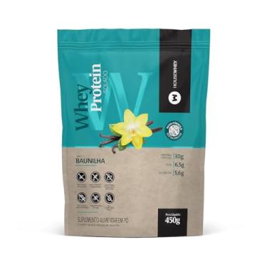 Imagem de Housewhey Whey Protein Isolado, Sabor Baunilha, 450g
