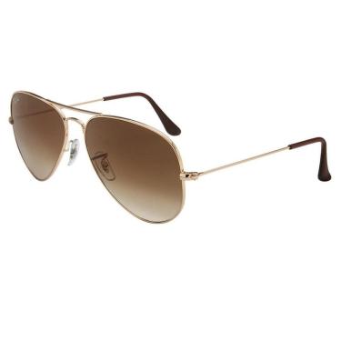 Imagem de Oculos Solar Ray-Ban Metal Aviador Rb3025l 001/5162
