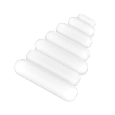 Imagem de 7pcs Agitador Magnético Misturador PTFE Barras de Agitação Cilíndrica Haste de Agitação de Laboratório Tipo C para Laboratório Escolar Bioquímica Pesquisa Científica Uso