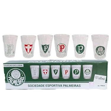 Imagem de Allmix - Copo Americano 190Ml Luva C/6 Time Palmeiras Allmix 2916038