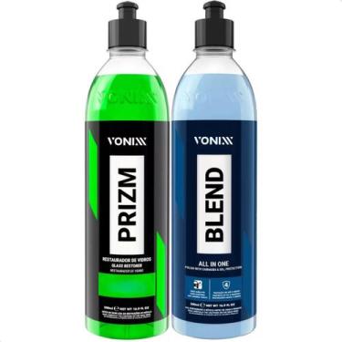 Imagem de Cera Automotiva Blend All In One Prizm Restaurador de Vidro - Vonixx