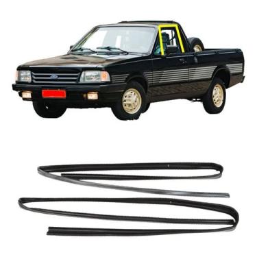 Imagem de Jogo Borracha Vidro Porta Canaleta Ford Pampa E Del Rey - Disk Bor