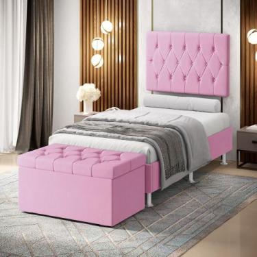 Imagem de Kit Painel Centaurus 100 e Calçadeira Sagitarius Sued  Aradecor, Rosê,