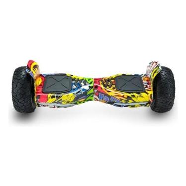 Imagem de Hoverboard Skate Elétrico 8.5 Polegadas Offroad Com LED Bluetooth Inte