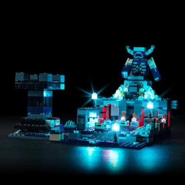 Imagem de Hilighting Upgraded Led Light Kit for Lego Minecraft The Deep Dark Battle Set, Compatible with Lego 21246 (Model Not Included)
