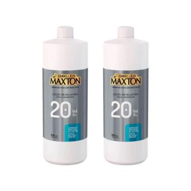 Imagem de Locao Reveladora Maxton Ox 20 Vol 900Ml - Kit Com 2Un