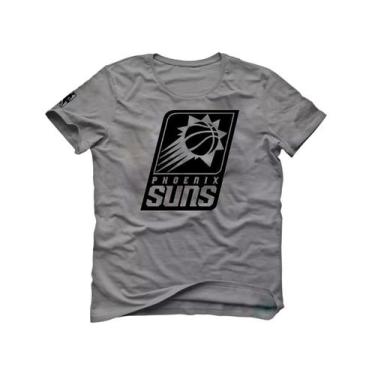 Imagem de Camiseta Basquete Phoenix Sun Devin Booker Ricky Rubio - Loja White Ma