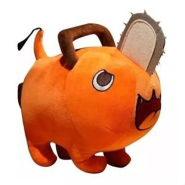 Imagem de Boneco De Pelucia Pochita Chainsaw Man Denji Power Makima - rei das pe