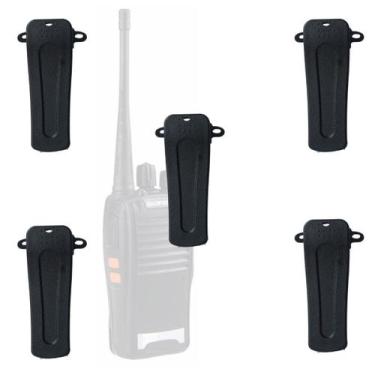 Imagem de Kit 5 Clip de Cintura Rádio Baofeng 777S 888S UV6R