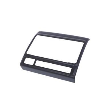 Imagem de Moldura de painel de tela de navegação central ABS, painel de painel GPS para Toyota Tacoma 2011 2012 2013 2014 2015 acabamento interno (preto fosco)