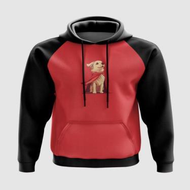 Imagem de Blusa com Capuz Cachorro Super-Herói - A Fabriqueta, P