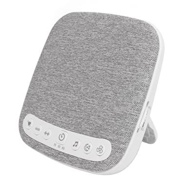 Imagem de Vomeko White Noise Machine, 18 soa Máquina de som de bebê Stoth, Timer de desligamento automático Rest Baby Sooth Machine, cancelamento de ruído para o escritório do escritório,