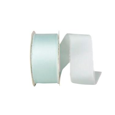 Imagem de Reliant Ribbon Fita de toque de seda com borda desgastada, cristalina