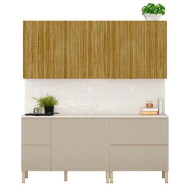 Imagem de Conjunto de Armarios Modulados Art com 8 Portas e 3 Gavetas - Loja Doc