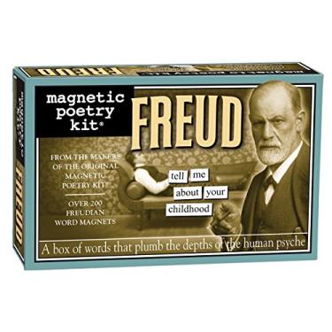 Imagem de Magnetic Poetry - Kit Freud - Palavras para geladeira - Escreva poemas e letras na geladeira - Feito nos EUA