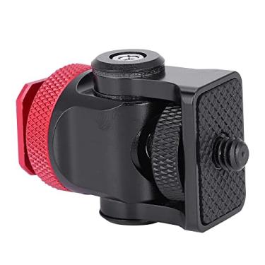 Imagem de YOUTHINK Adaptador de Calçados Quentes da Câmera de Suporte Azedeiro Com Suporte Multidirecional para Iluminação, Prata Preta, Adequada para Todas As Câmeras (Vermelho preto)